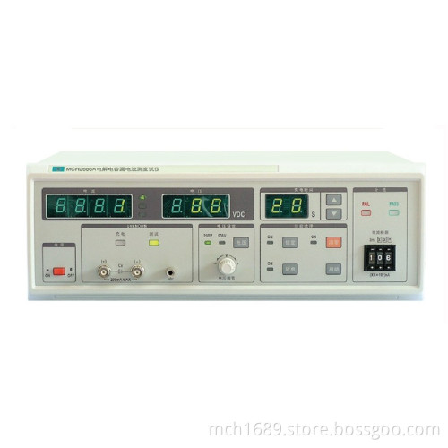 0~500V Electrolytic Capacitor &Leakage Current Tester, Digital Electrolytic Capacitor Leakage Current Meter (MCH-2686A)